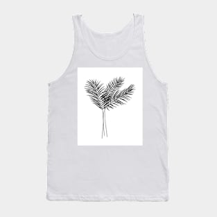 Palm Leaves, Frond Tank Top